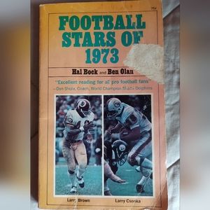 Book Football Stars of 1973, Hal Bock and Ben Olan